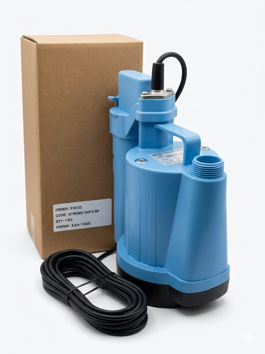 100FV Universal-Tauchpumpe mit Vertikalschwimmer